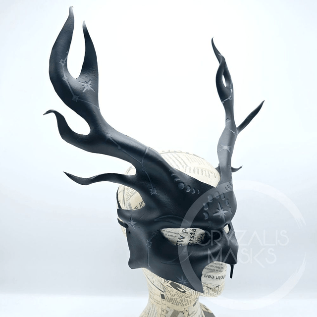 UV Lunar Stag mask  
