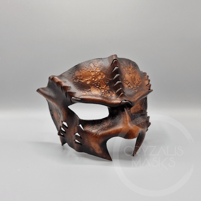 Leather Reptile mask  