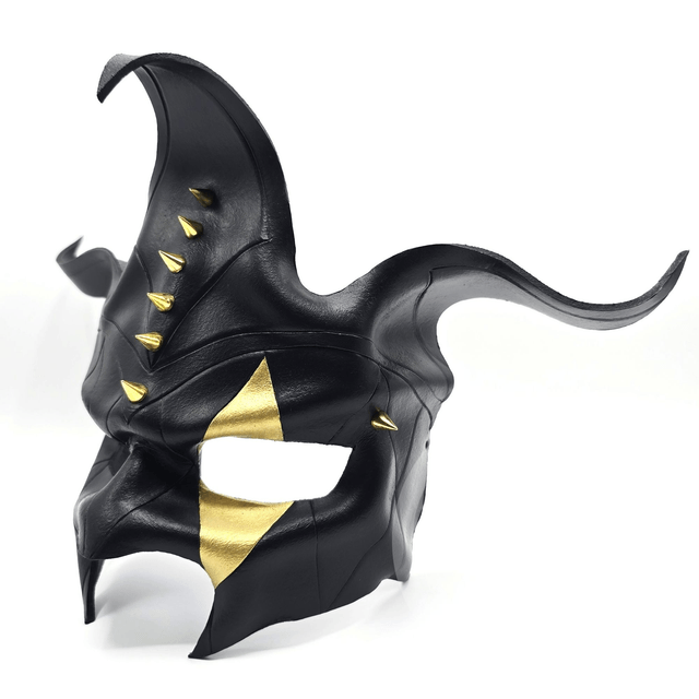 Jester with Gold Spiked coned Rivets