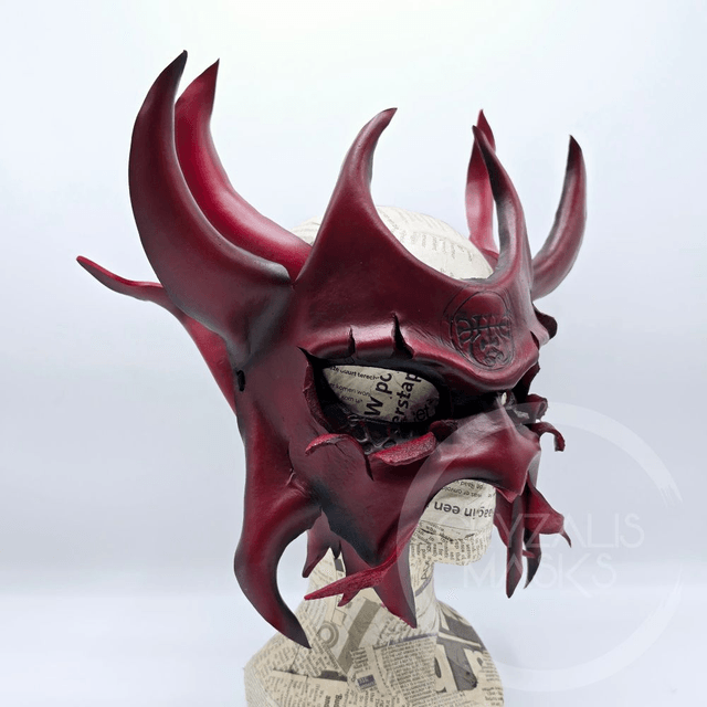 Leather Demon Mask Duke Zepar