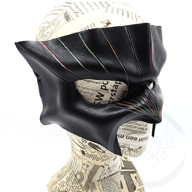 Black Multi coloured UV Mask