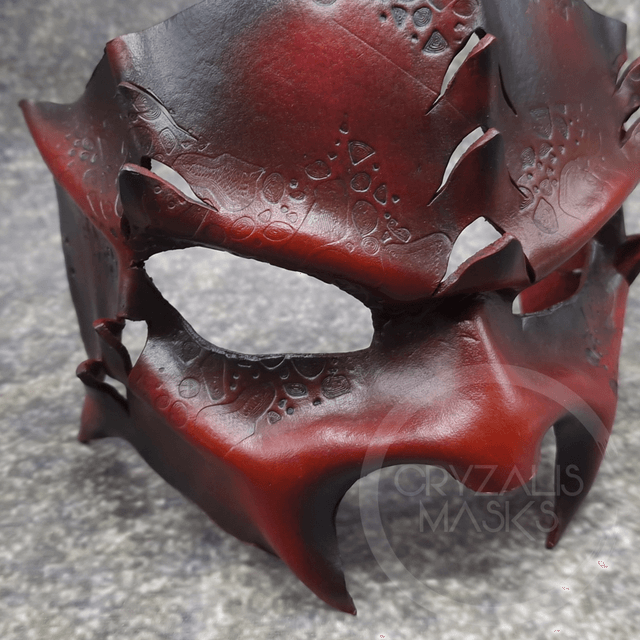Mythical Red Dragon Mask