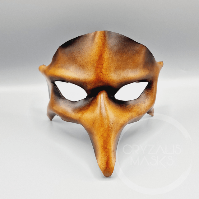 Leather Bird Mask