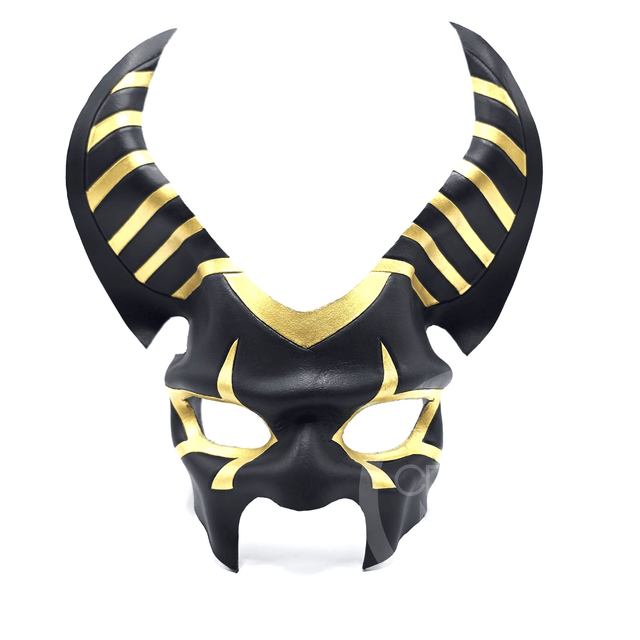 Anubis mask: Black gold