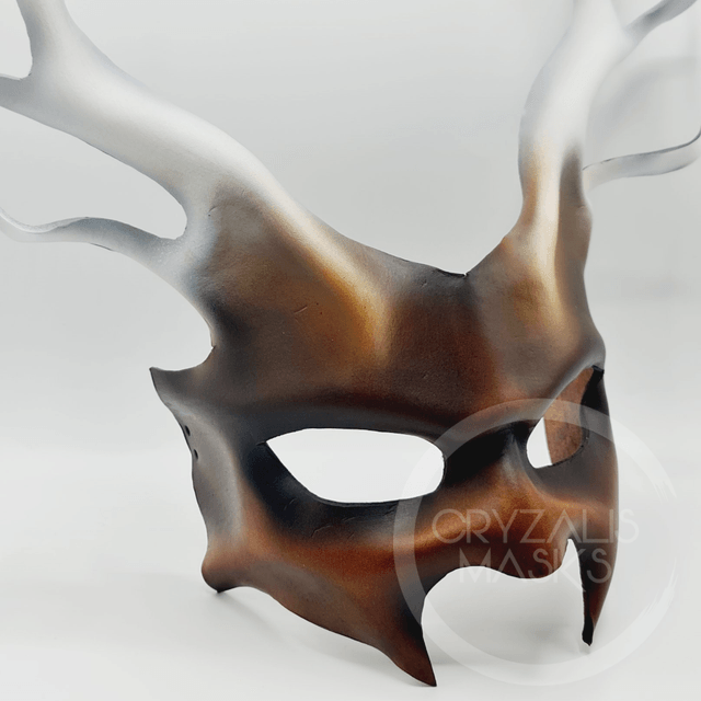 White tipped stag Mask