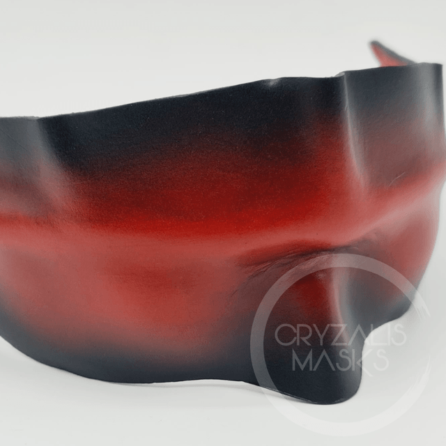 Leather blindfold mask