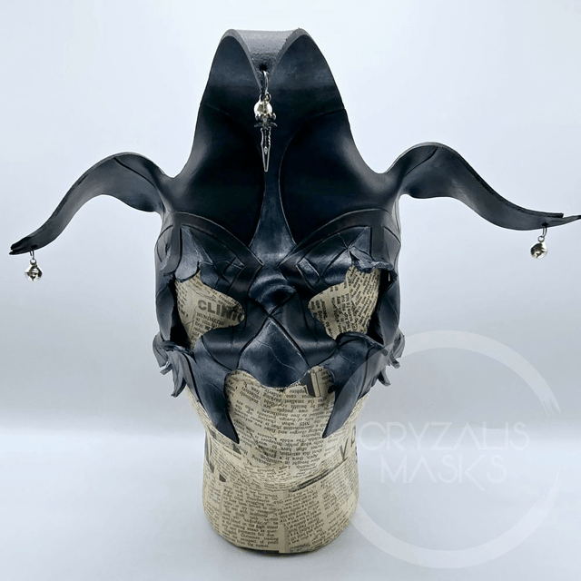 Distressed Harlequin mask  