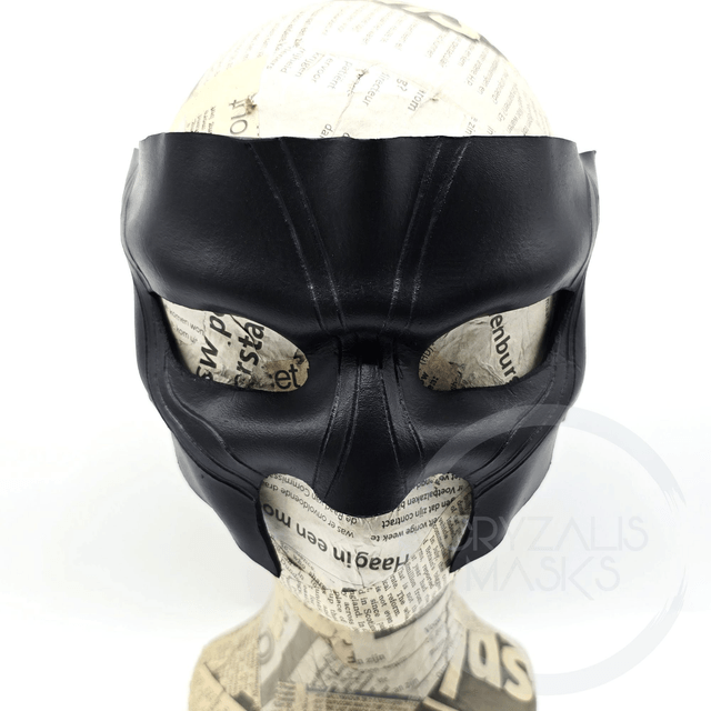 Black with Fluorescent White UV Mask