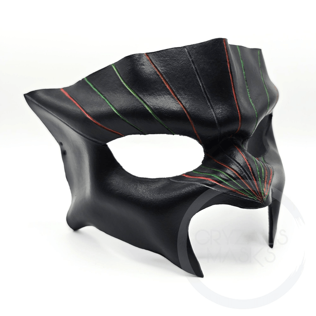 Black Multi coloured UV Mask