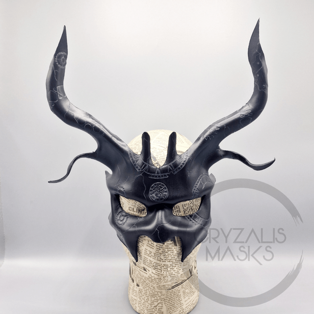 Black Deer mask with UV