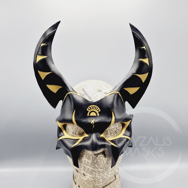 Anubis Leather Mask