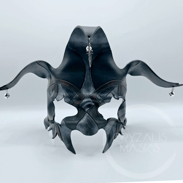 Distressed Harlequin mask  