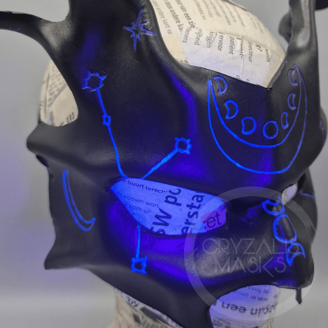 UV Lunar stag mask