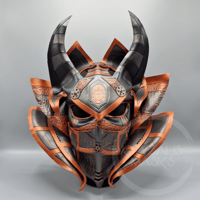 Signed Anubis Mask