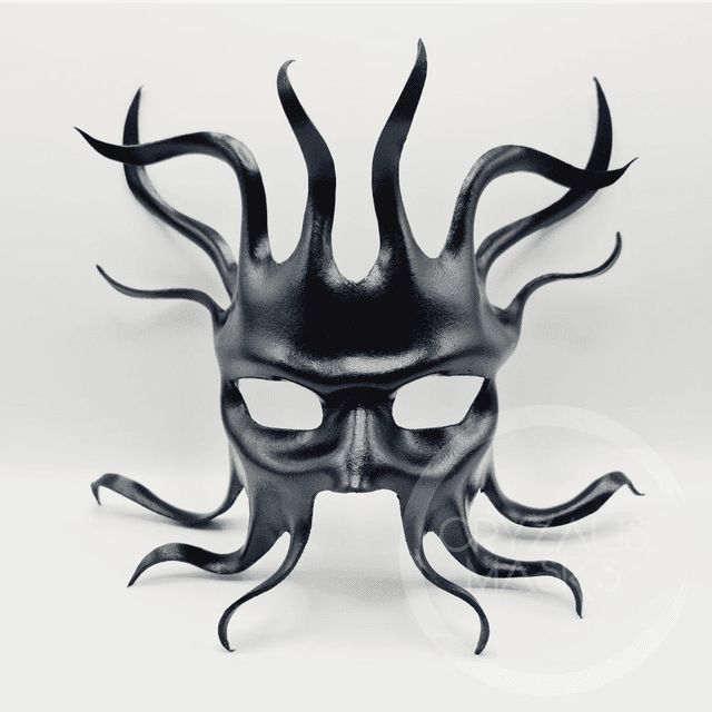 Black Cthulhu mask  