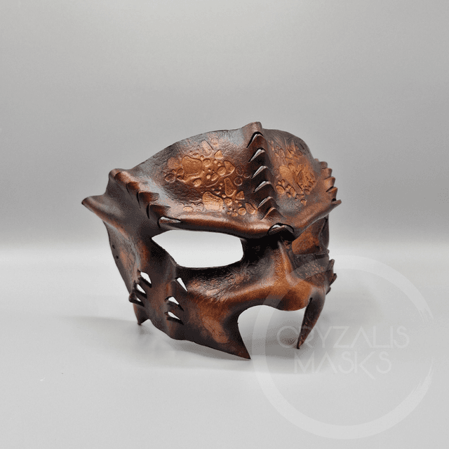 Leather Reptile mask  