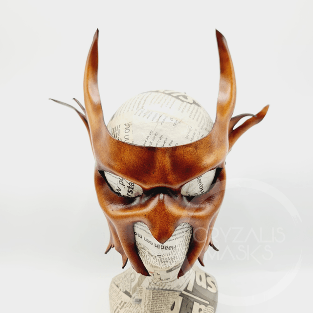 Brown Demon Mask